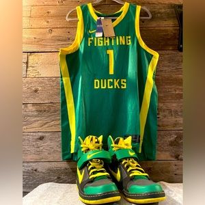 Do I need to pick out your pants for ya too?? Oregon Super High Dunks/Jersey